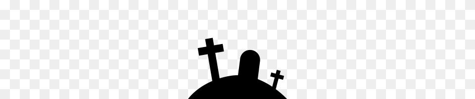 Cemetery Icons Noun Project, Gray Png