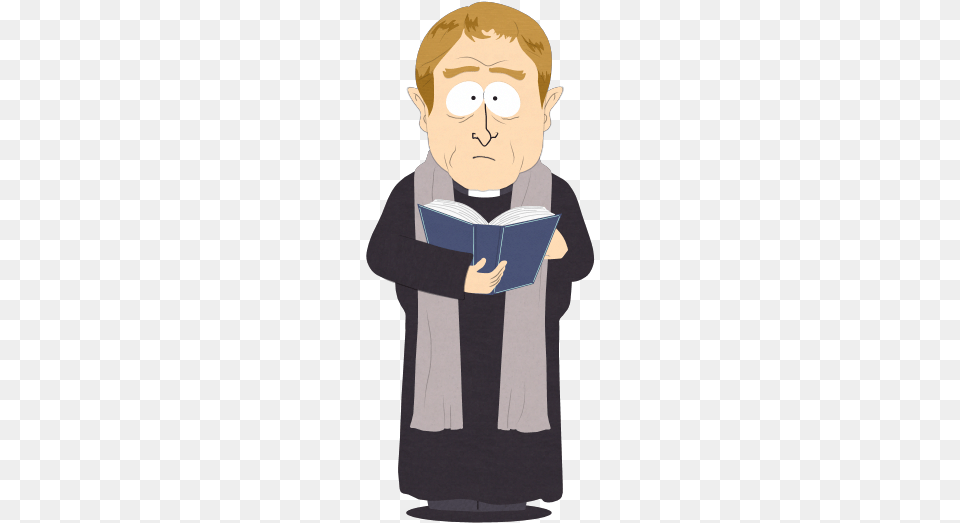 Cemetery Staff Priest Priest, Book, Person, Publication, Reading Free Transparent Png
