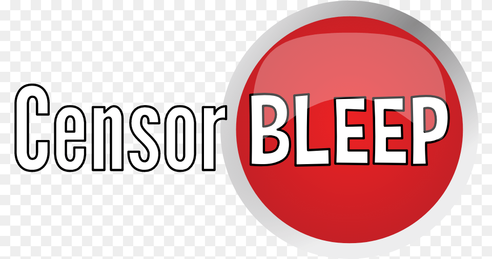 Censor Bleep Circle, Logo, Food, Ketchup, Sticker Png