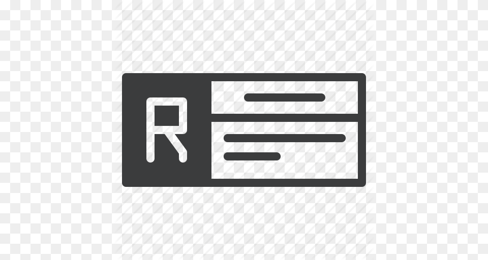 Censor Film Guidance Movie R Rating Restricted Icon, Paper, Text Png Image