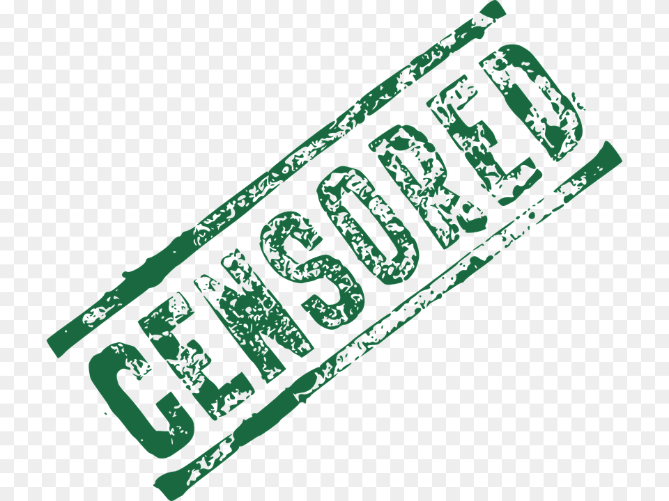Censored Green Stamp Mark Flag Censorship, Sticker, Text, Dynamite, Weapon Free Png Download