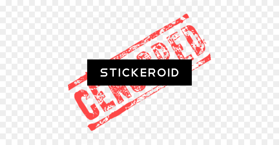 Censored Stamp Censored Stamp Tile Coaster, Sticker, Text, Mailbox Free Transparent Png