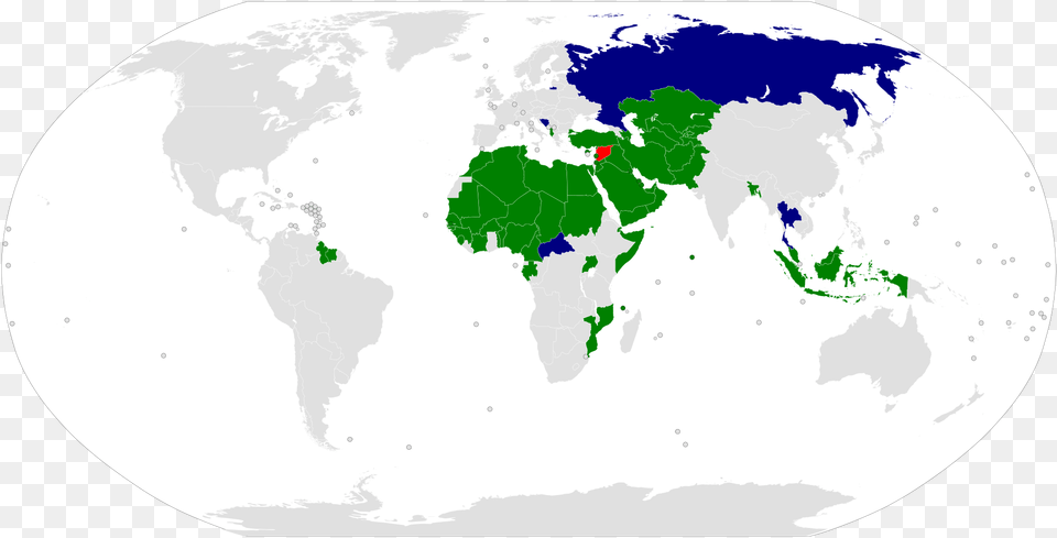 Censorship In Islamic Societies Oic Map, Astronomy, Outer Space, Planet Free Transparent Png