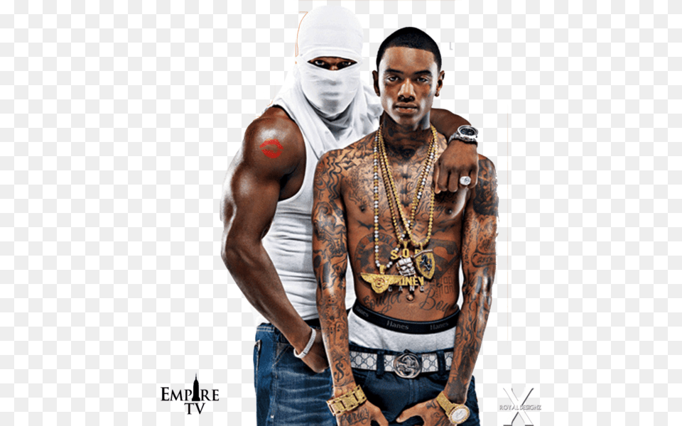 Cent Xxl Cover L 50 Cent Gay, Tattoo, Skin, Person, Man Free Png