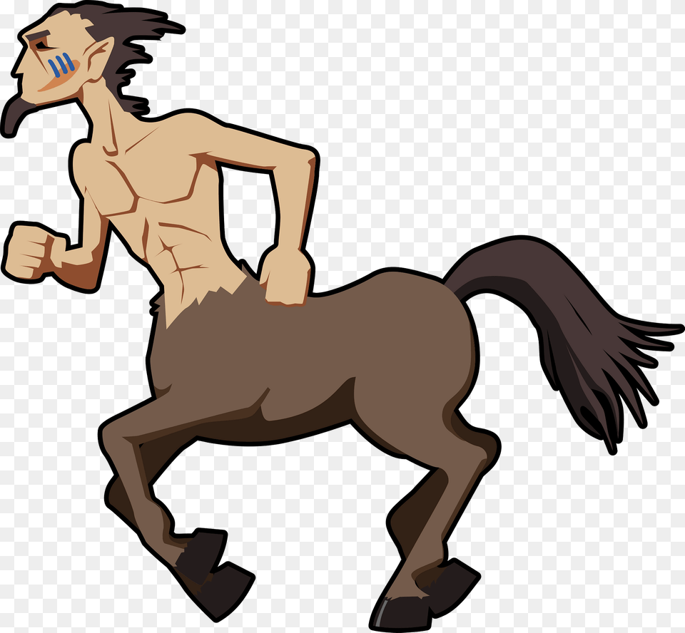 Centaur Clipart, Person, Face, Head, Animal Png