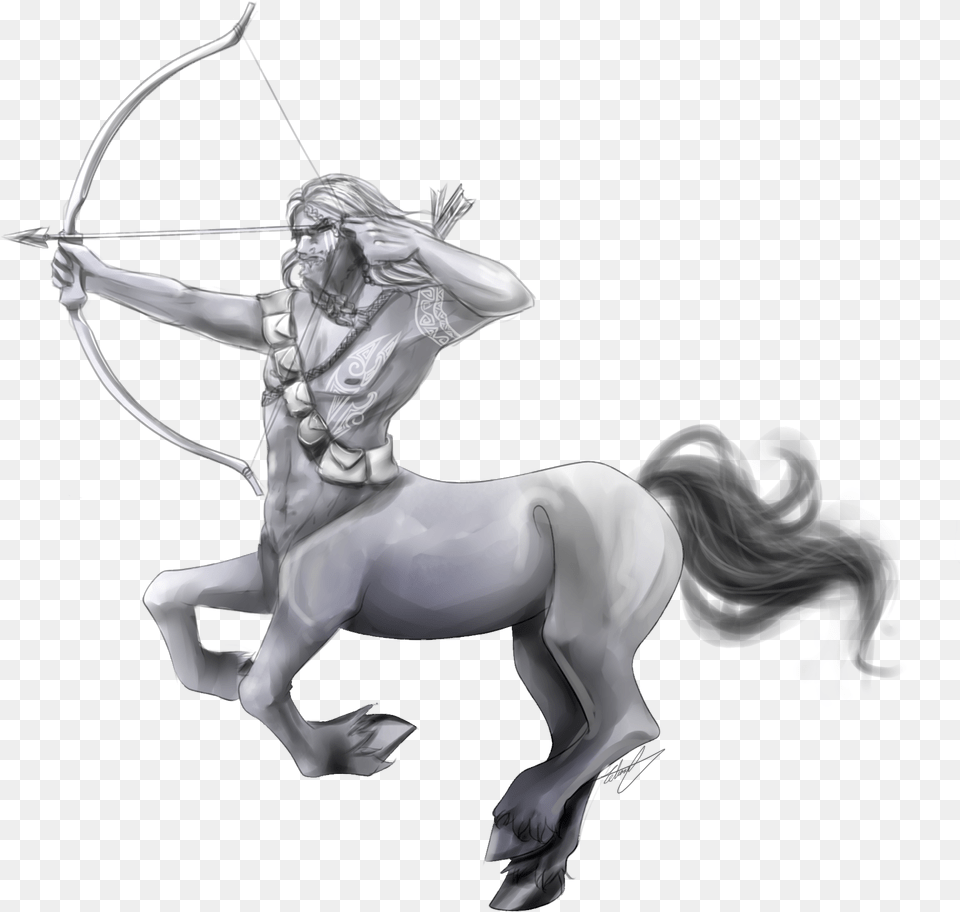 Centaur Fantasy Images Centaur Transparent Background, Archery, Bow, Sport, Weapon Free Png Download