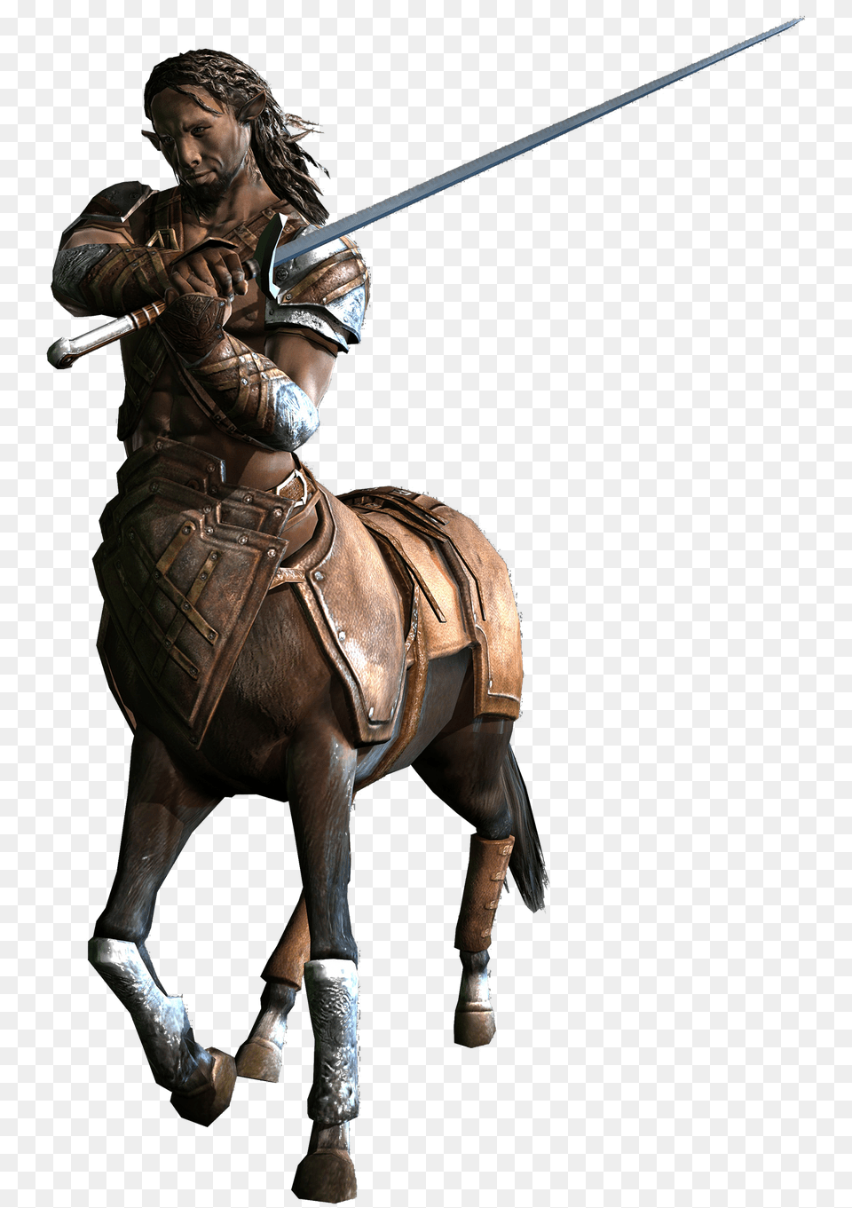 Centaur Fantasy Images Download, People, Person, Sword, Weapon Free Transparent Png