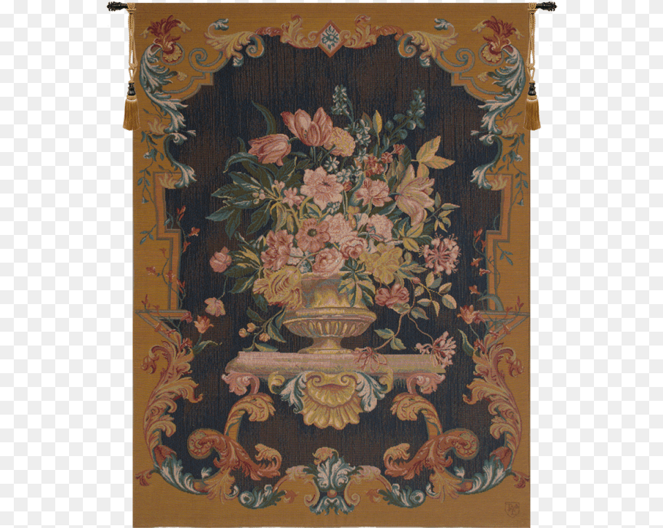 Centennial Bouquet French Tapestry Motif, Accessories, Pattern, Ornament, Home Decor Free Transparent Png