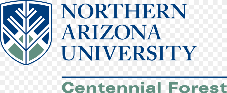 Centennial Forest Logo Horizontal School Of Forestry At Northern Arizona University Nau, Text Free Transparent Png