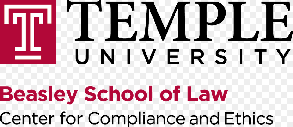 Center For Compliance And Ethics Temple University, Text Png