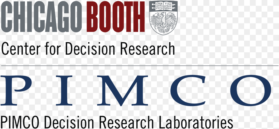 Center For Decision Research On Twitter Chicago Booth, Logo, Text Free Png Download