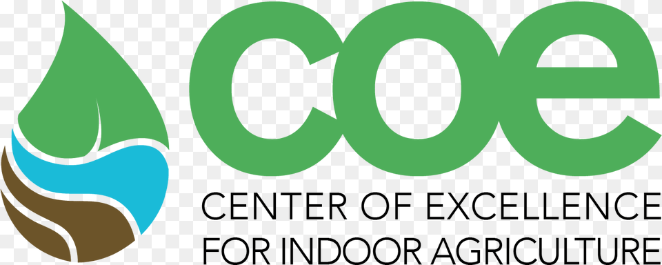Center Of Excellence For Indoor Agriculture Graphic Design, Green, Logo Free Png