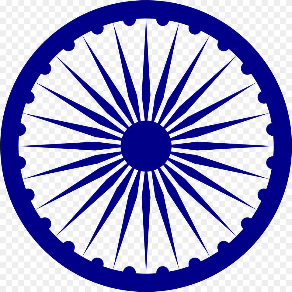 Center Of Flag Of India, Machine, Spoke, Wheel, Alloy Wheel Free Transparent Png