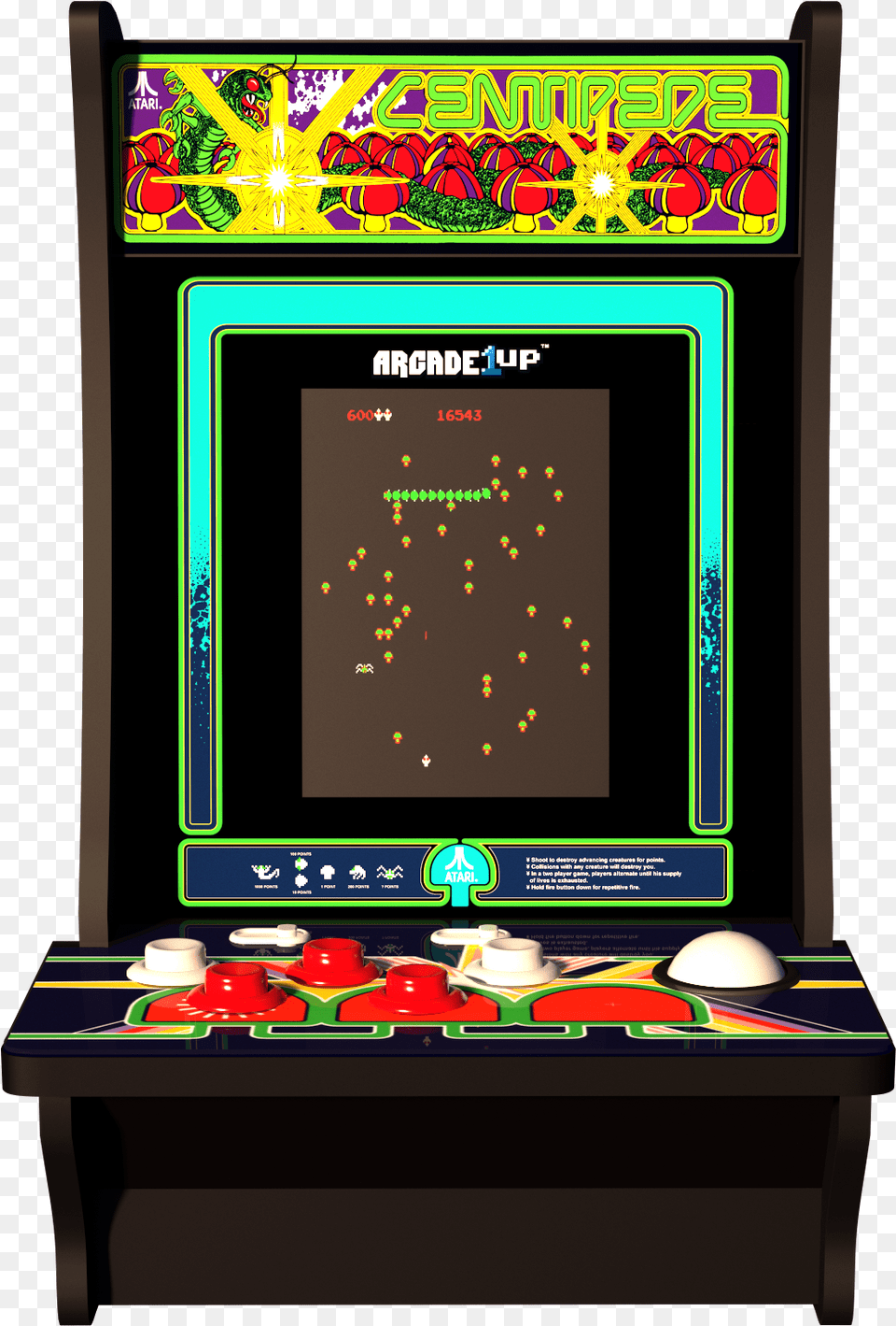 Centipede Countercade, Arcade Game Machine, Game Png Image