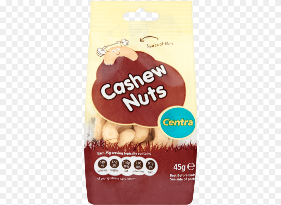 Centra Cashew Nuts 45g Chocolate, Food, Produce, Nut, Plant Free Png