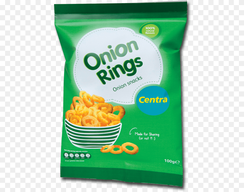Centra Onion Rings 100g Centra, Food, Snack Free Png Download