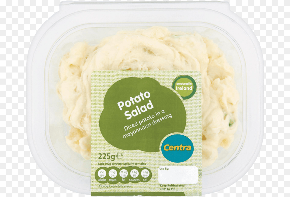 Centra Potato Salad Potato Salad Ireland, Food, Mashed Potato, Plate Free Png
