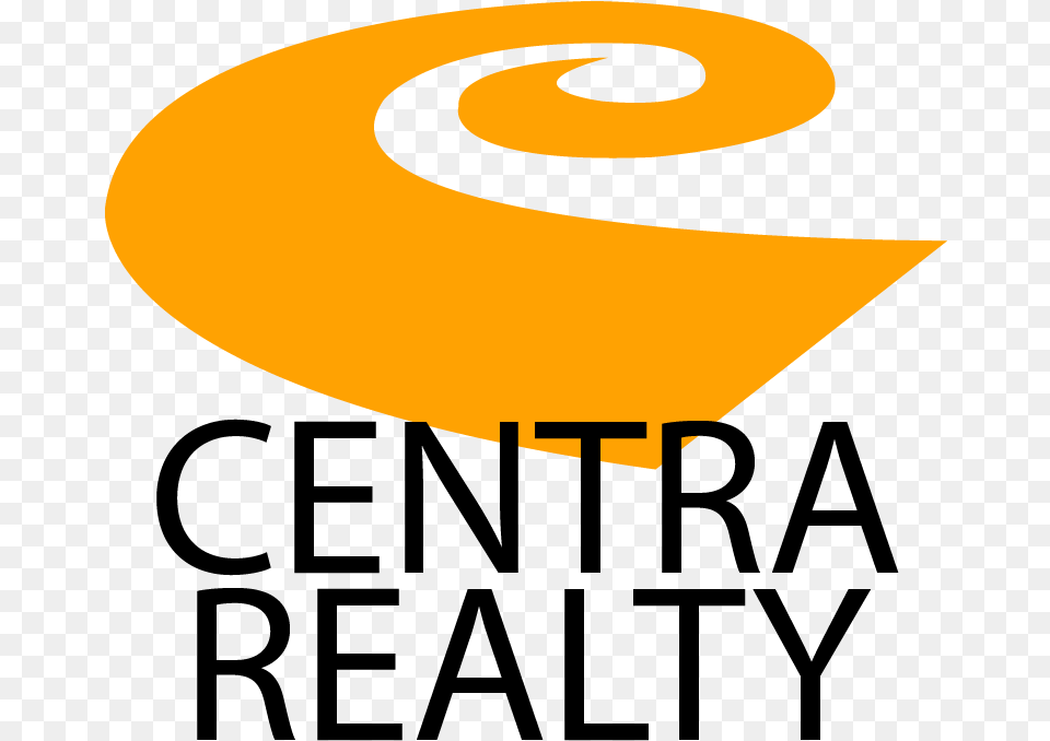 Centra Realty Logo Centra Realty, Spiral, Text, Astronomy, Moon Png