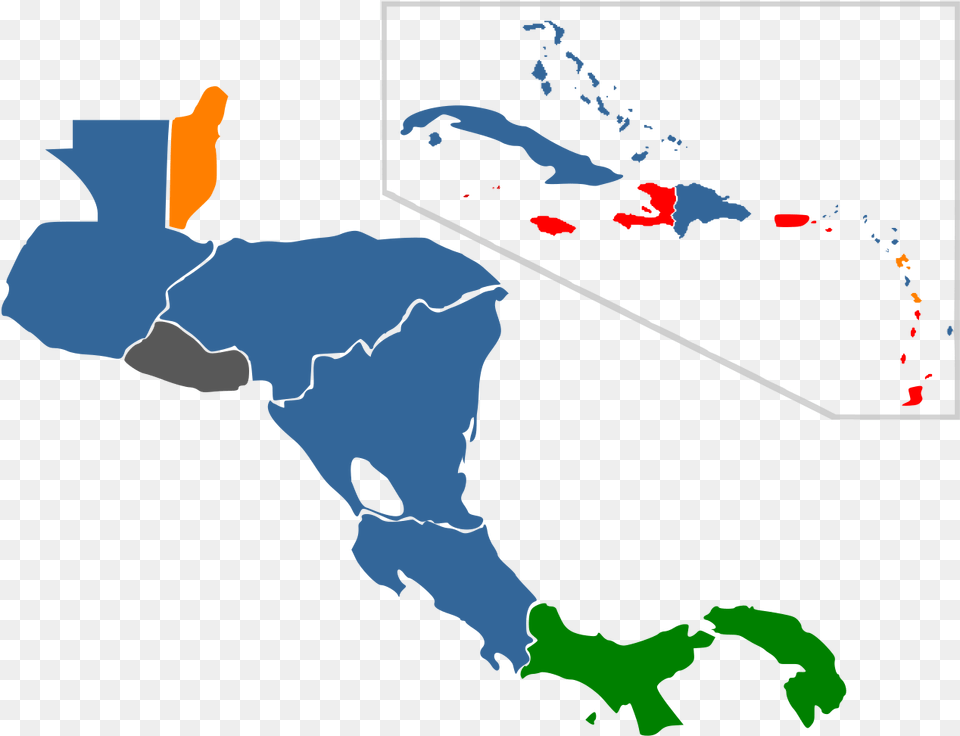 Central America Map Svg, Outdoors, Nature, Electronics, Hardware Free Transparent Png