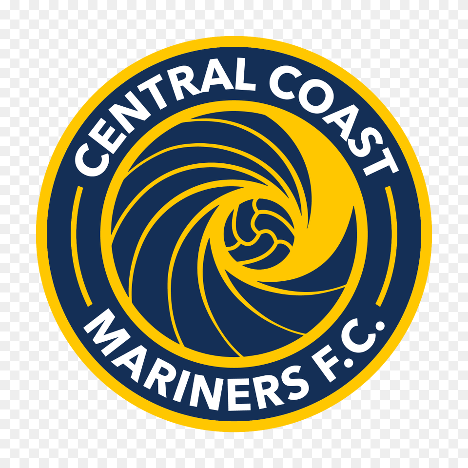 Central Coast Mariners Third Sports Design, Logo, Spiral, Coil, Disk Free Transparent Png