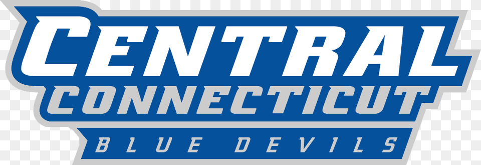 Central Connecticut Blue Devils Wordmark Central Connecticut State Football Logo, Text, Dynamite, Weapon Free Png