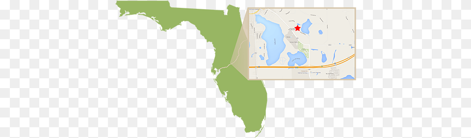 Central Florida Camp Gilead Map Florida Metropolitan Area Map, Chart, Plot, Atlas, Diagram Png