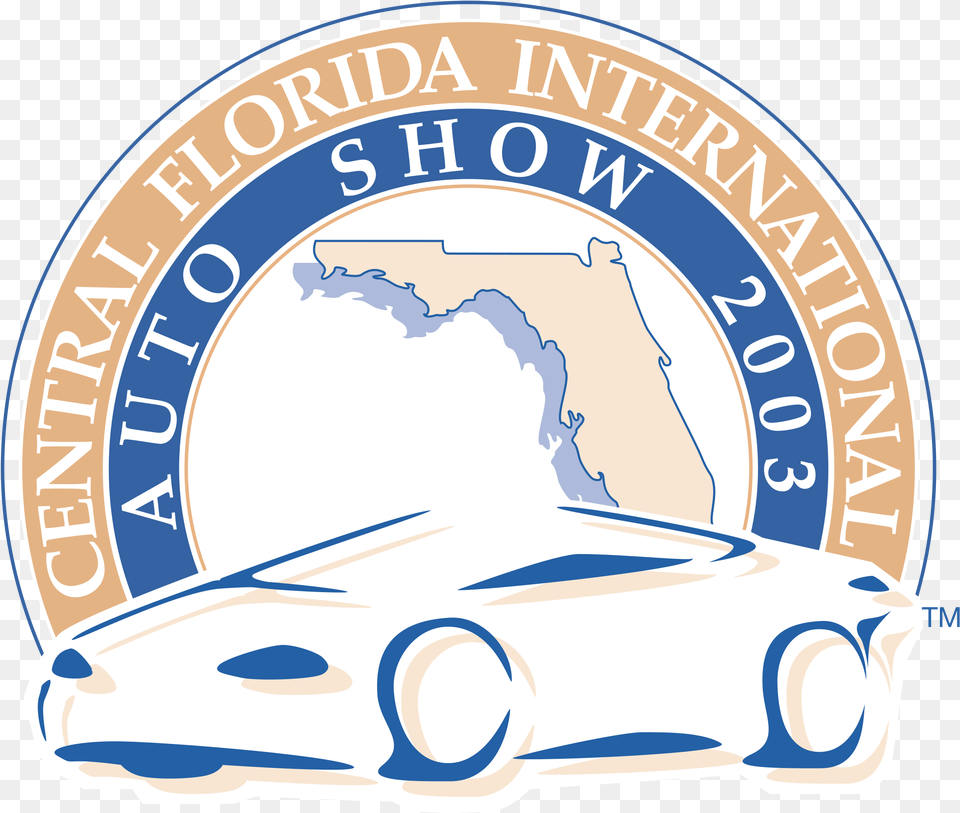 Central Florida International Auto Show Logo Transparent, Architecture, Building, Factory, Disk Png