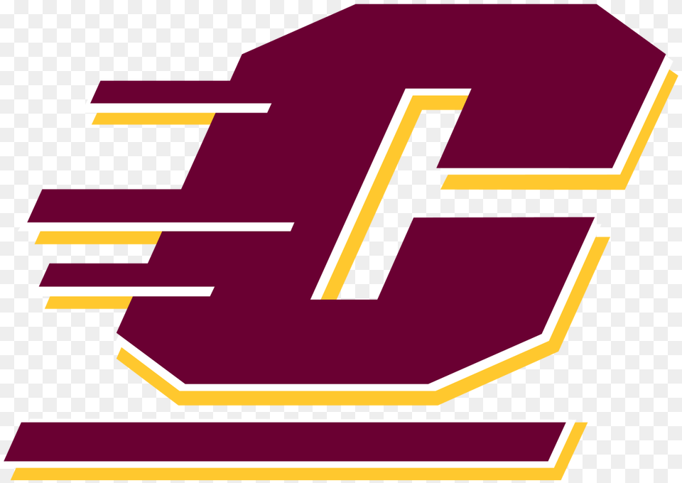 Central Michigan Chippewas Football Team, Number, Symbol, Text Free Transparent Png