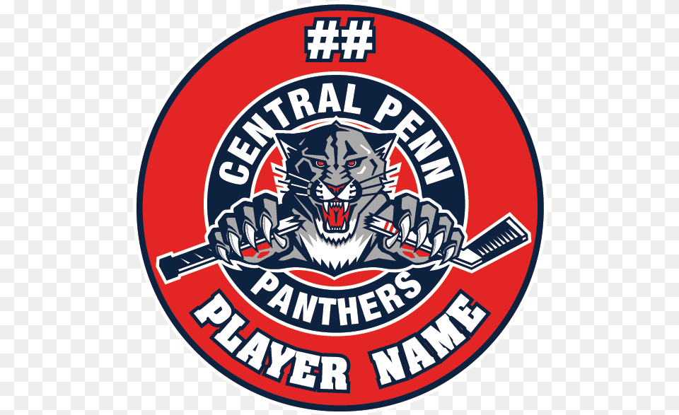 Central Penn Panthers Florida Panthers, Emblem, Symbol, Logo, Food Free Png