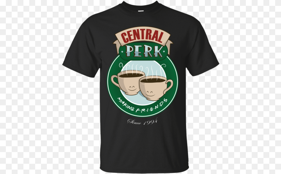 Central Perk Making Friends T Shirt Amp Hoodie Pediatric Cancer T Shirt, Clothing, T-shirt, Cup Free Png