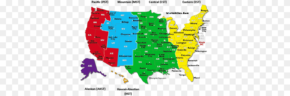 Central Standard Time Mountain Standard Time Mst Us Time Zones Map, Atlas, Chart, Diagram, Plot Png