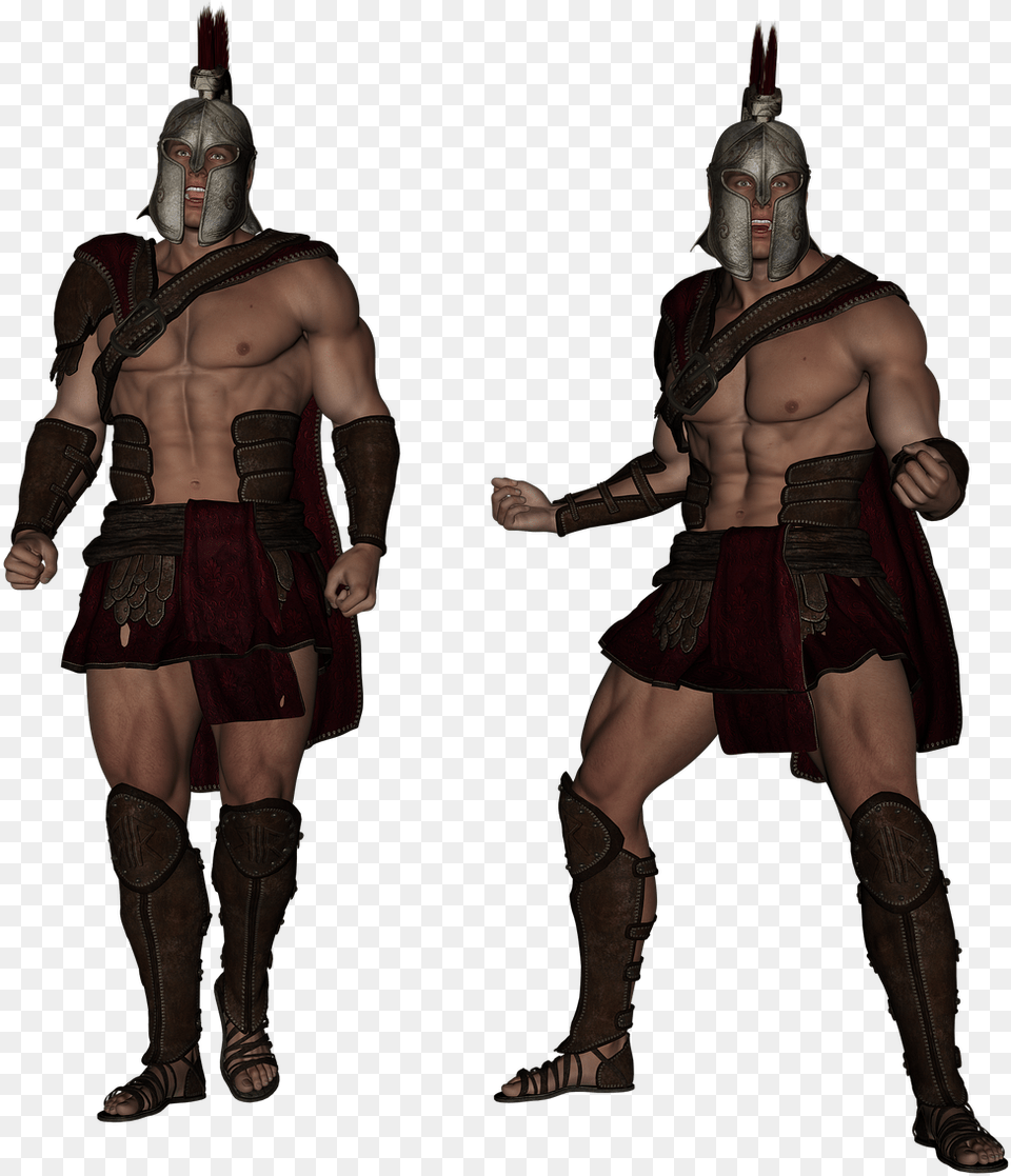 Centurion Warrior Fantasy Soldier Greek Roman Centurion Fantasy, Adult, Male, Man, Person Free Png Download