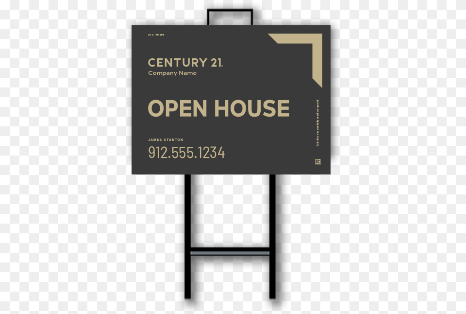 Century 21 Fold Over Directional Signs Century 21 Yard Sign, Text Png Image