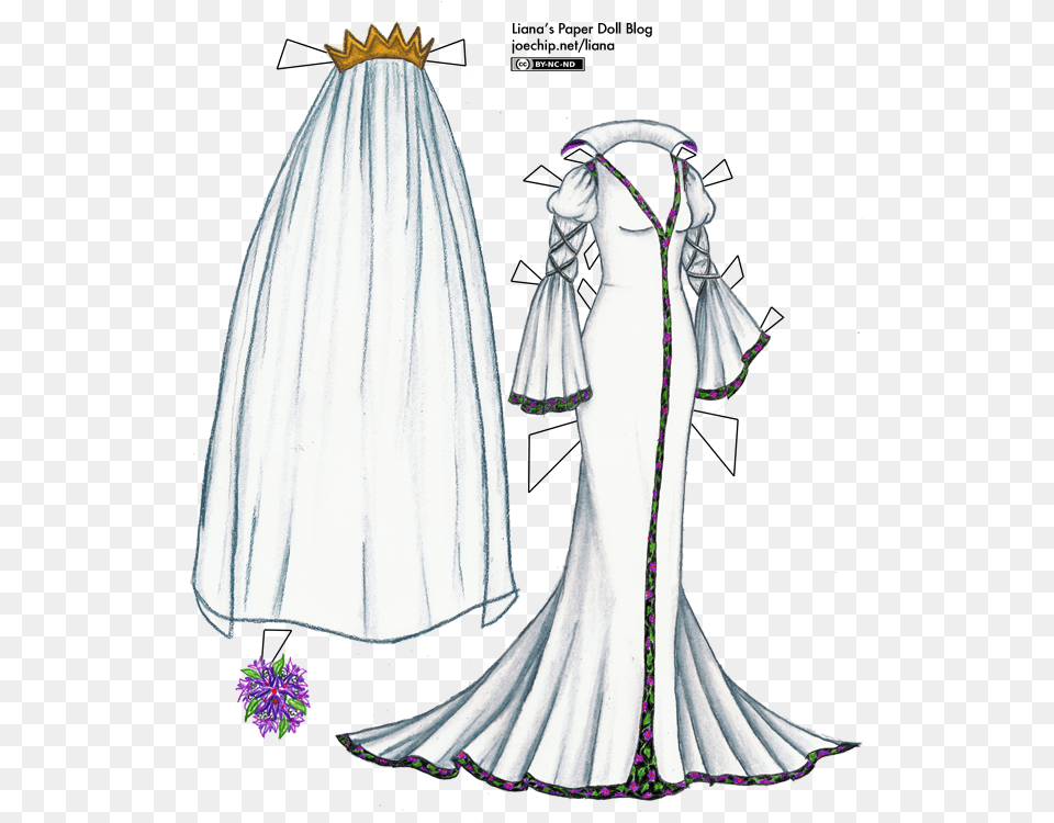 Century Wedding Dress, Formal Wear, Clothing, Fashion, Gown Free Png Download