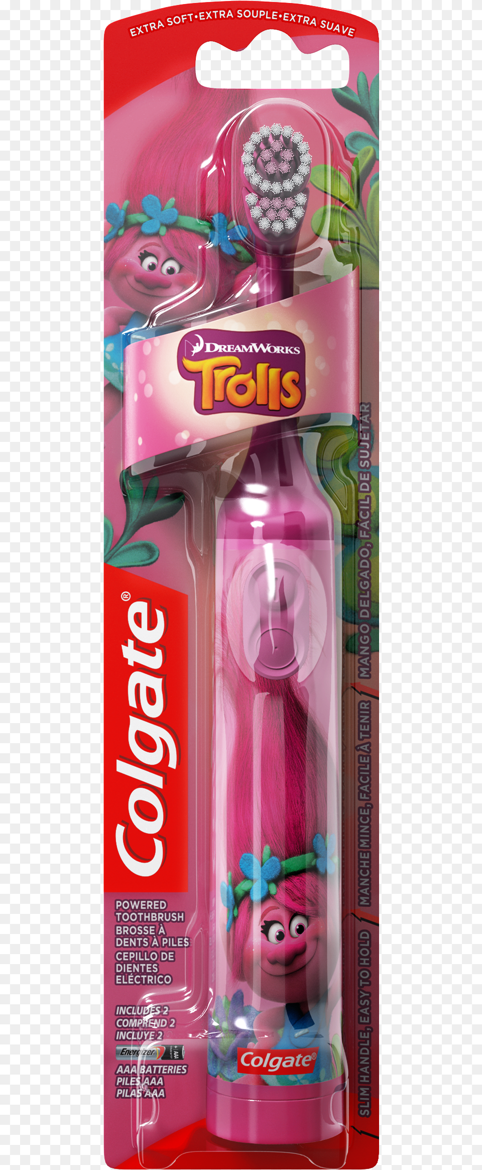 Cepillos Electricos Colgate Trolls, Brush, Device, Tool, Toothbrush Png