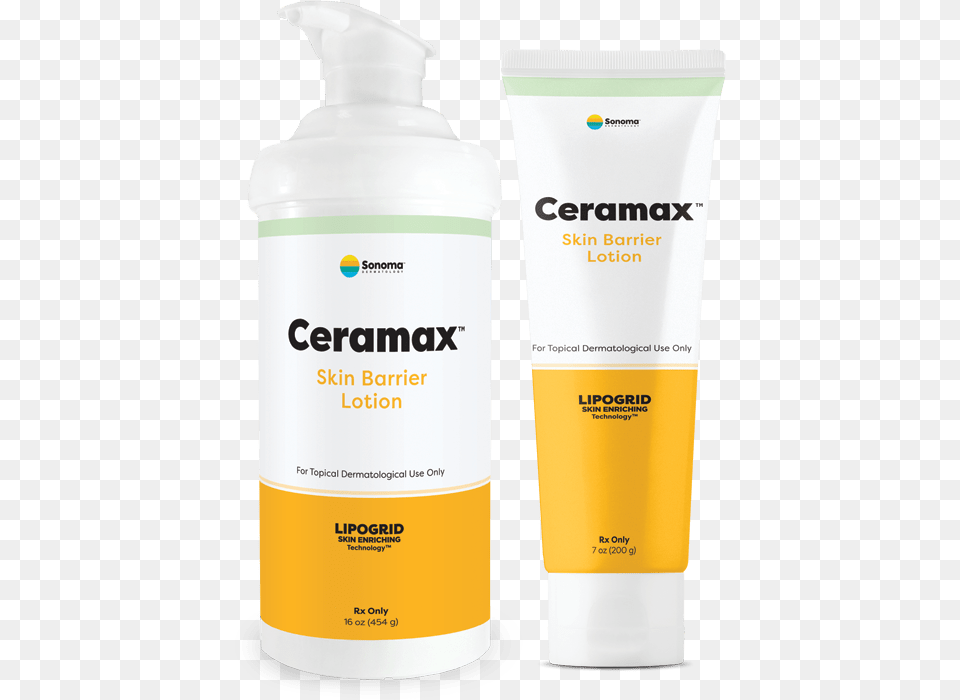 Ceramax Skin Barrier Lotion Skin Care, Bottle, Cosmetics, Sunscreen, Shaker Free Png