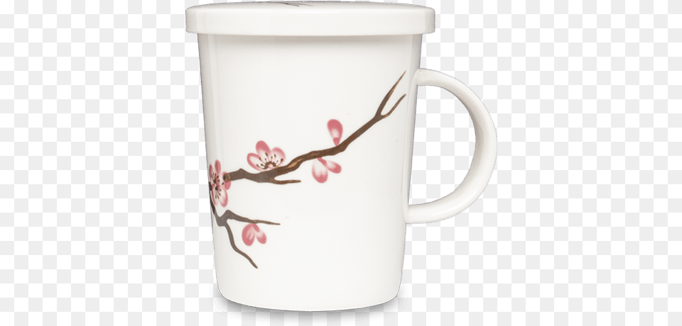 Ceramic, Cup, Flower, Plant, Beverage Free Png