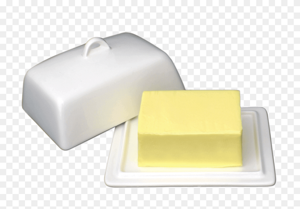 Ceramic Butter Dish, Food Png Image
