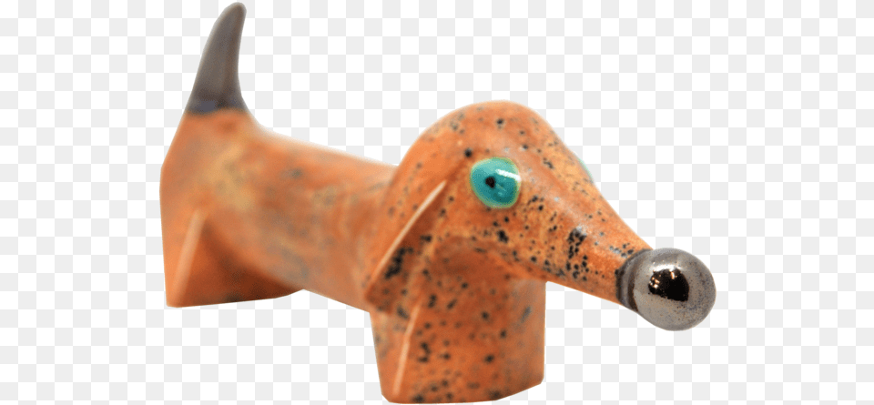 Ceramic Dachshund Animal Figure, Figurine, Person, Bronze, Anteater Free Png Download