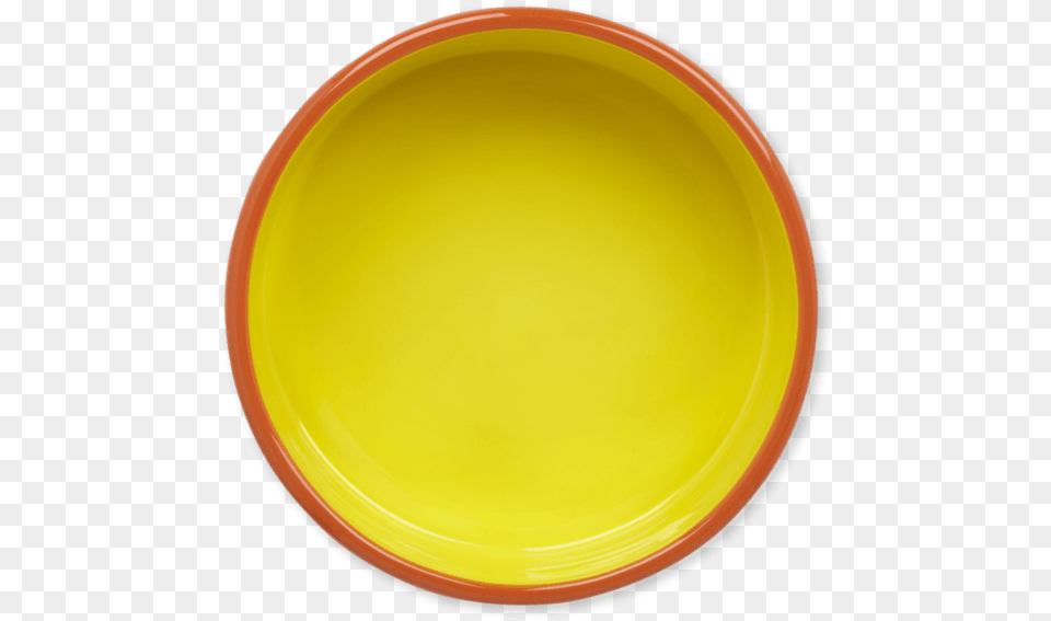 Ceramic Daisy Life Is Good Dog Bowl Dog Bowl Top, Plate, Food, Meal, Dish Free Png