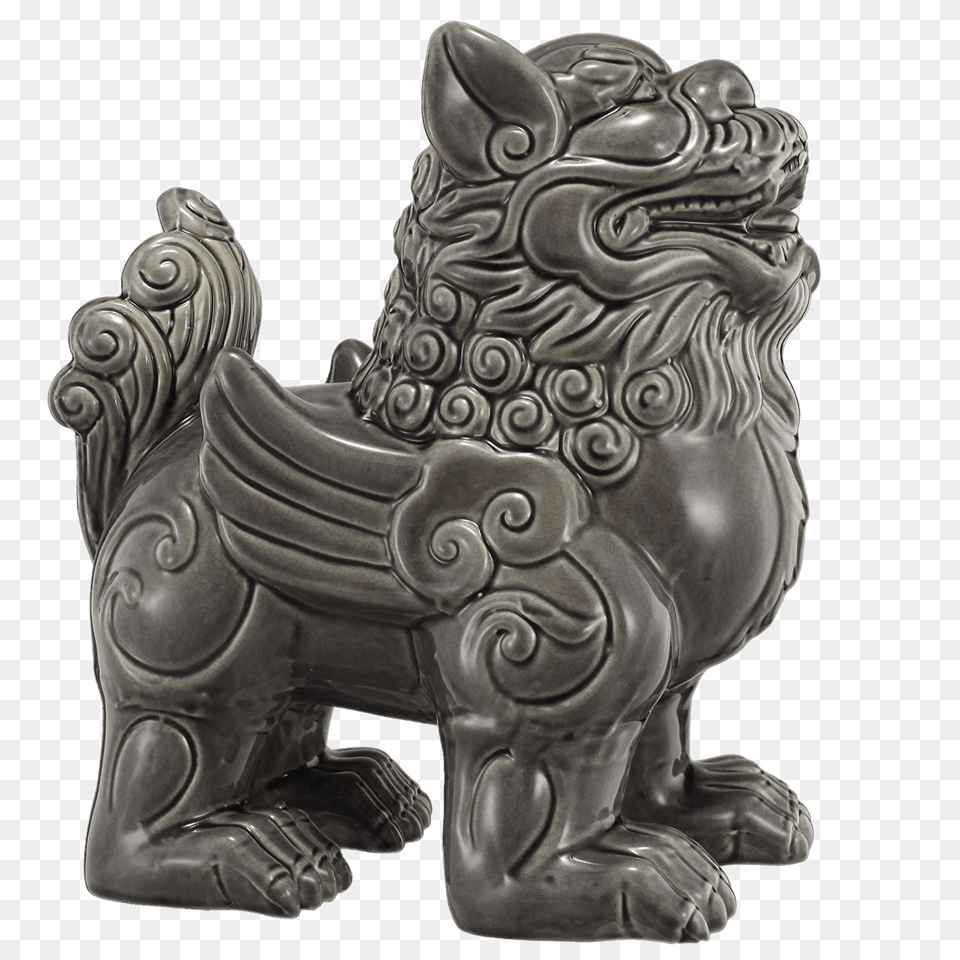 Ceramic Foo Dog, Accessories, Ornament, Art, Mammal Free Png Download