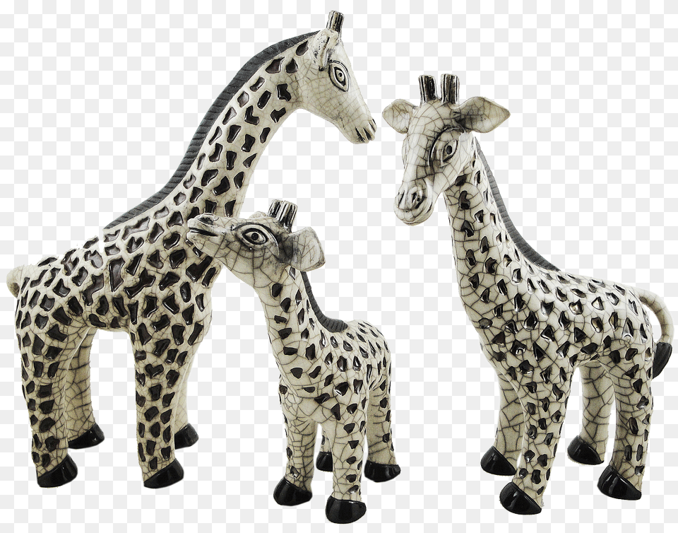 Ceramic Giraffe Set Giraffe, Art, Animal, Mammal, Wildlife Png Image