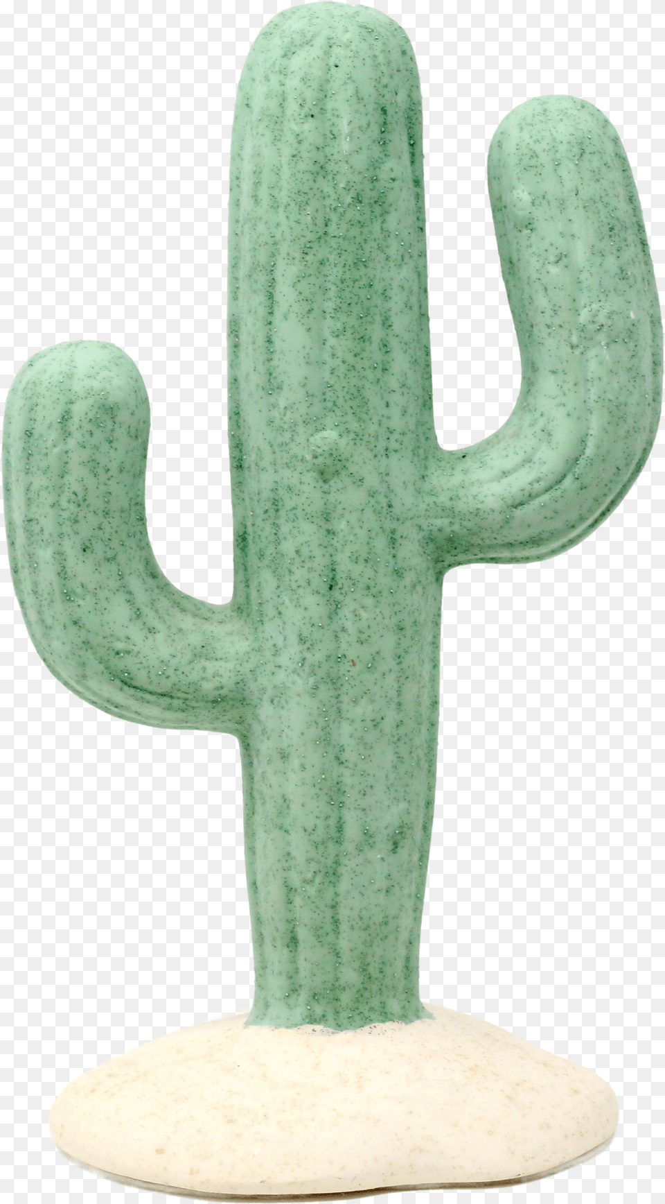 Ceramic Saguaro Cactus Figurine Toy Png
