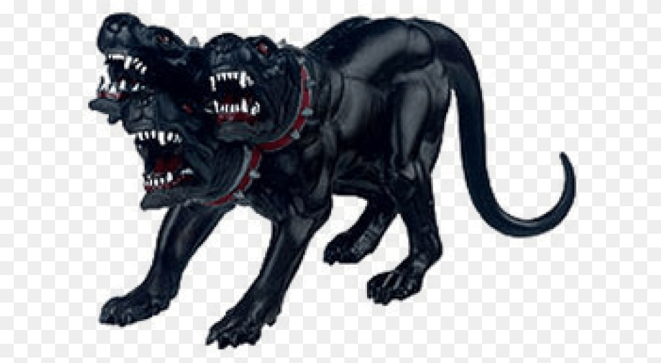 Cerberus 3 Headed Dog Toy Figure Cerberus 3 Headed Dog, Wildlife, Animal, Panther, Mammal Png