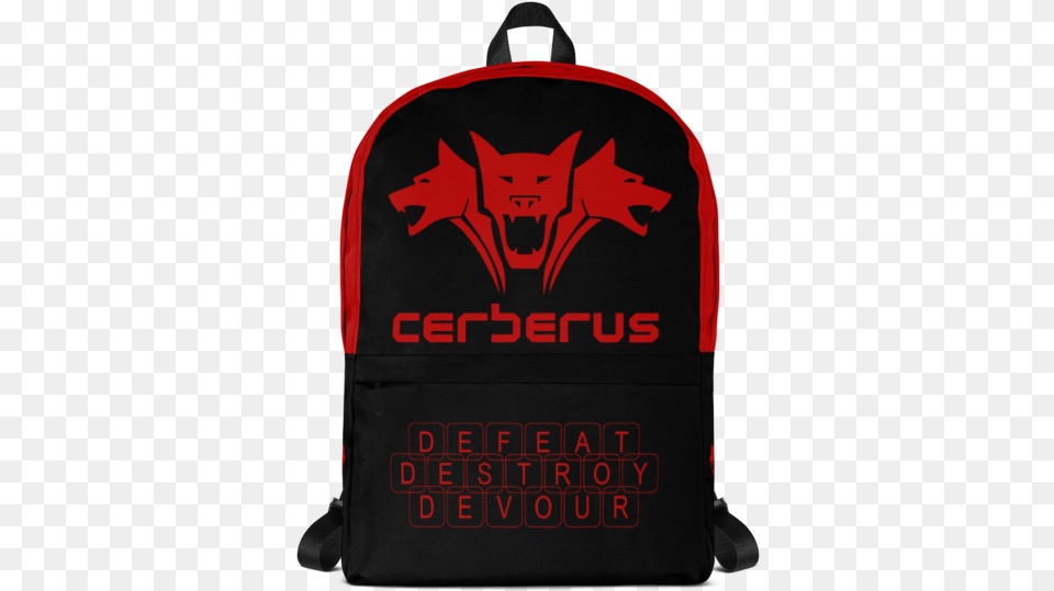 Cerberus Backpack Backpack, Bag, Person, Face, Head Png Image