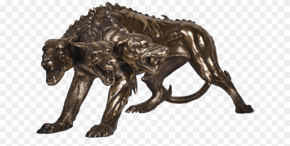 Cerberus Statue, Bronze, Art, Accessories, Ornament Free Transparent Png