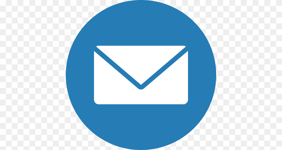 Cercle Email Envelope Letter Mail Messages Icon, Airmail, Disk Free Png