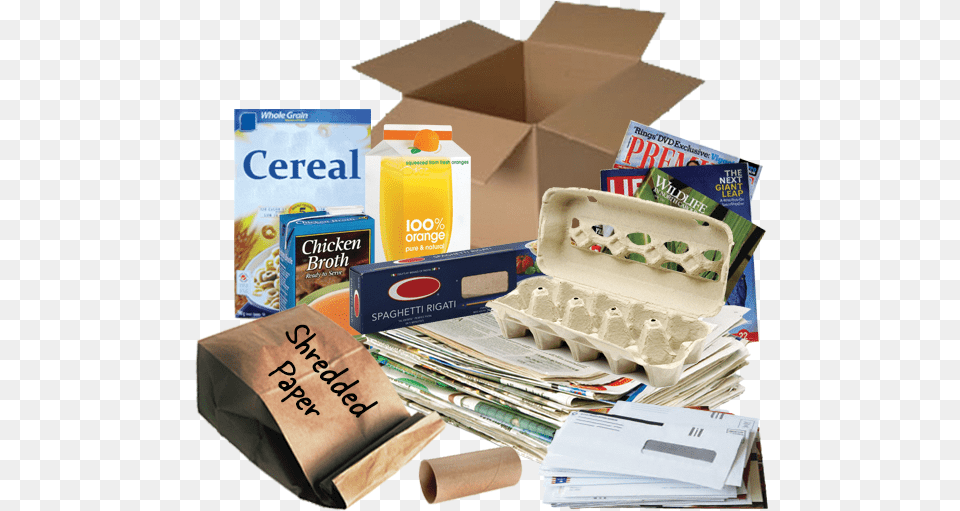 Cereal Amp Cracker Boxes Milk Juice Amp Soup Cartons Newspapers Cardboard Recyclables, Box, Carton Png
