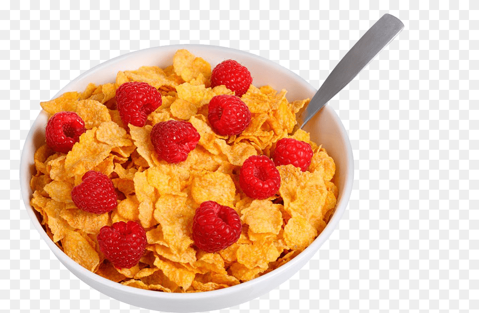Cereal Banner Stock Bowl Corn Flakes Milk, Berry, Food, Fruit, Plant Free Transparent Png