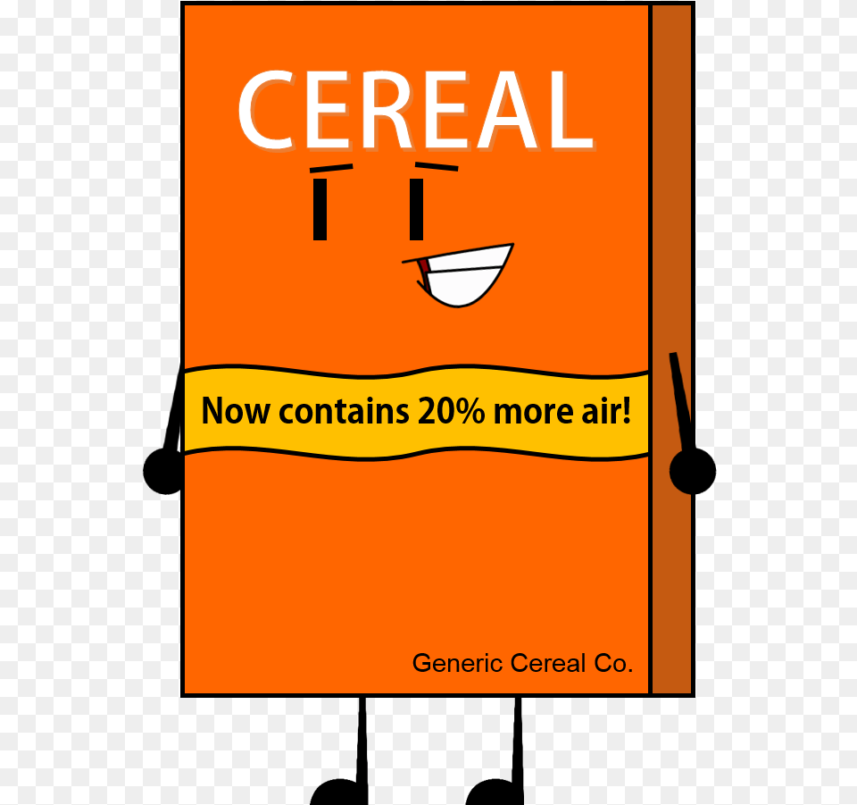 Cereal Box Bfdi Cereal Box, Advertisement, Book, Poster, Publication Free Transparent Png